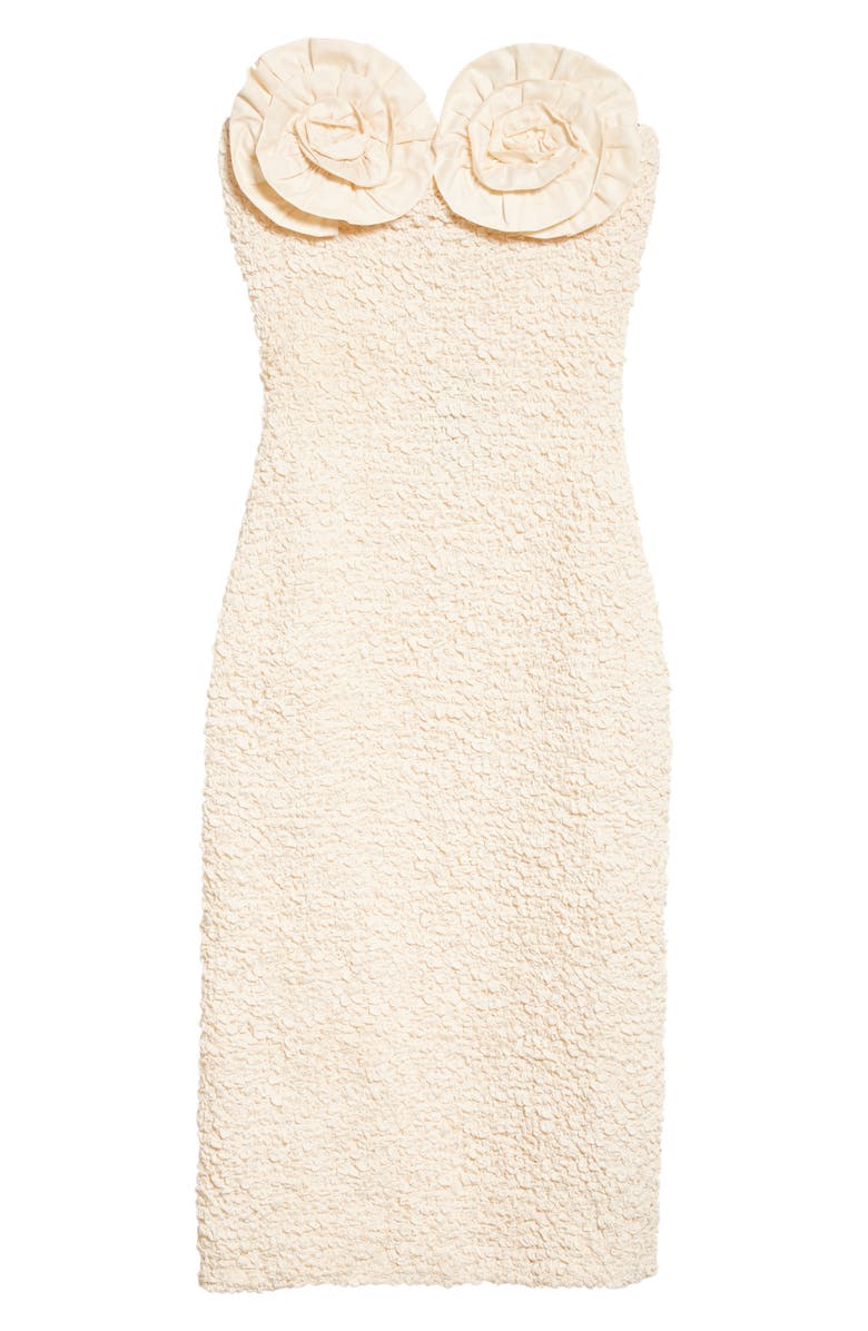 Mara Hoffman Mona Organic Cotton Strapless Dress, Alternate, color,