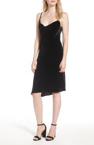 AG Gia Velvet Slipdress
