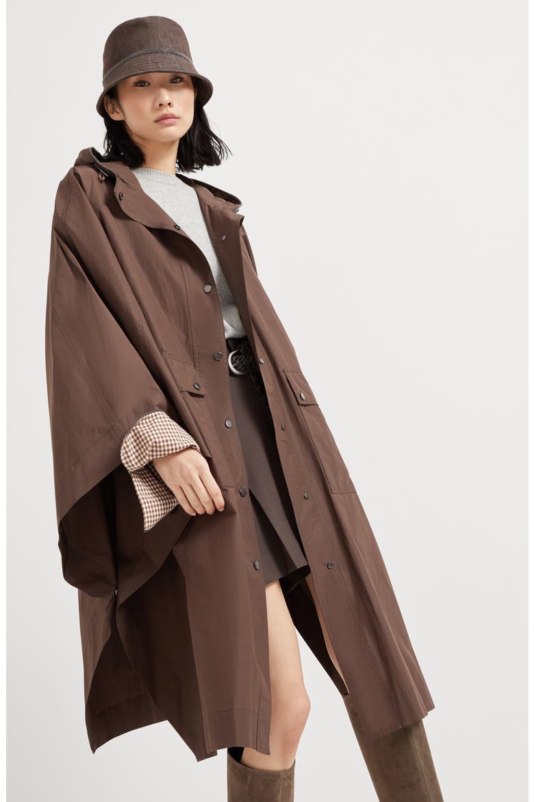 Parka with monili, Alternate, color, Pine Cone Brown