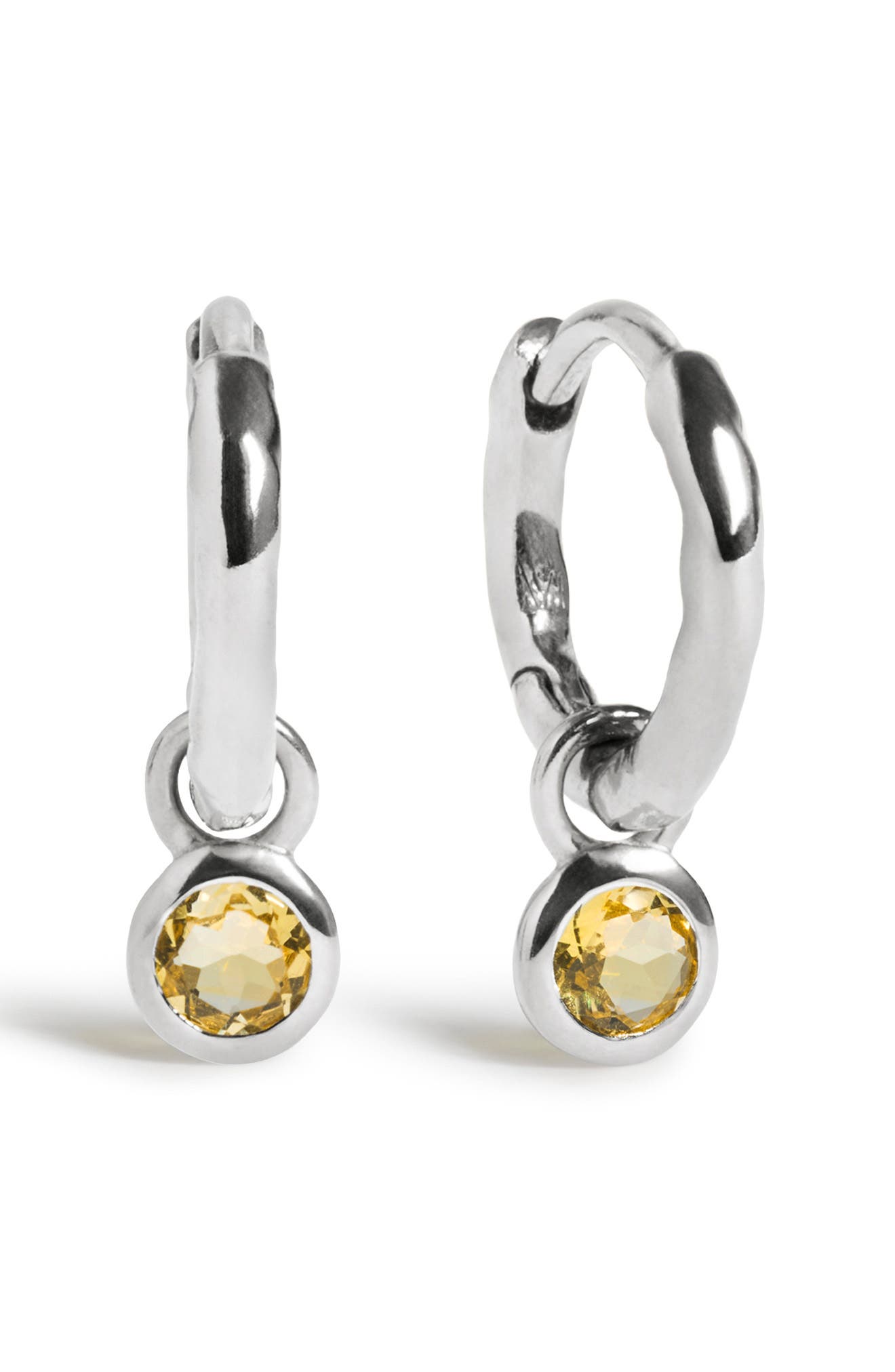 STERLING SILVER/ CITRINE