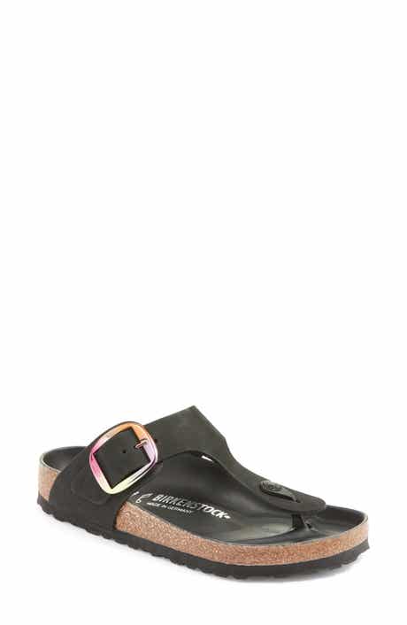 Gizeh Iridescent Buckle Flip Flop