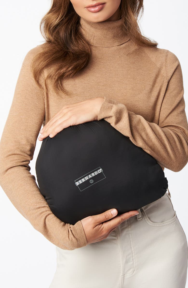 Bernardo Recycled Micro Touch Water Resistant Packable Hooded Jacket, Alternate, color, 