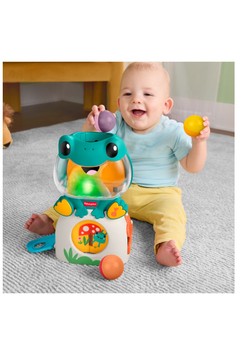 Light-Up & Roll Frog Activity Toy, Alternate, color, FROG
