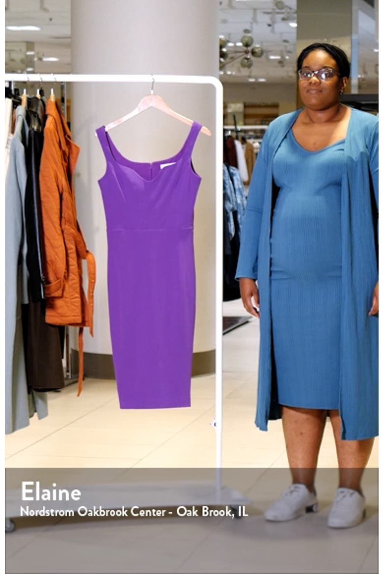 Sloane Sleeveless Sheath Dress video
