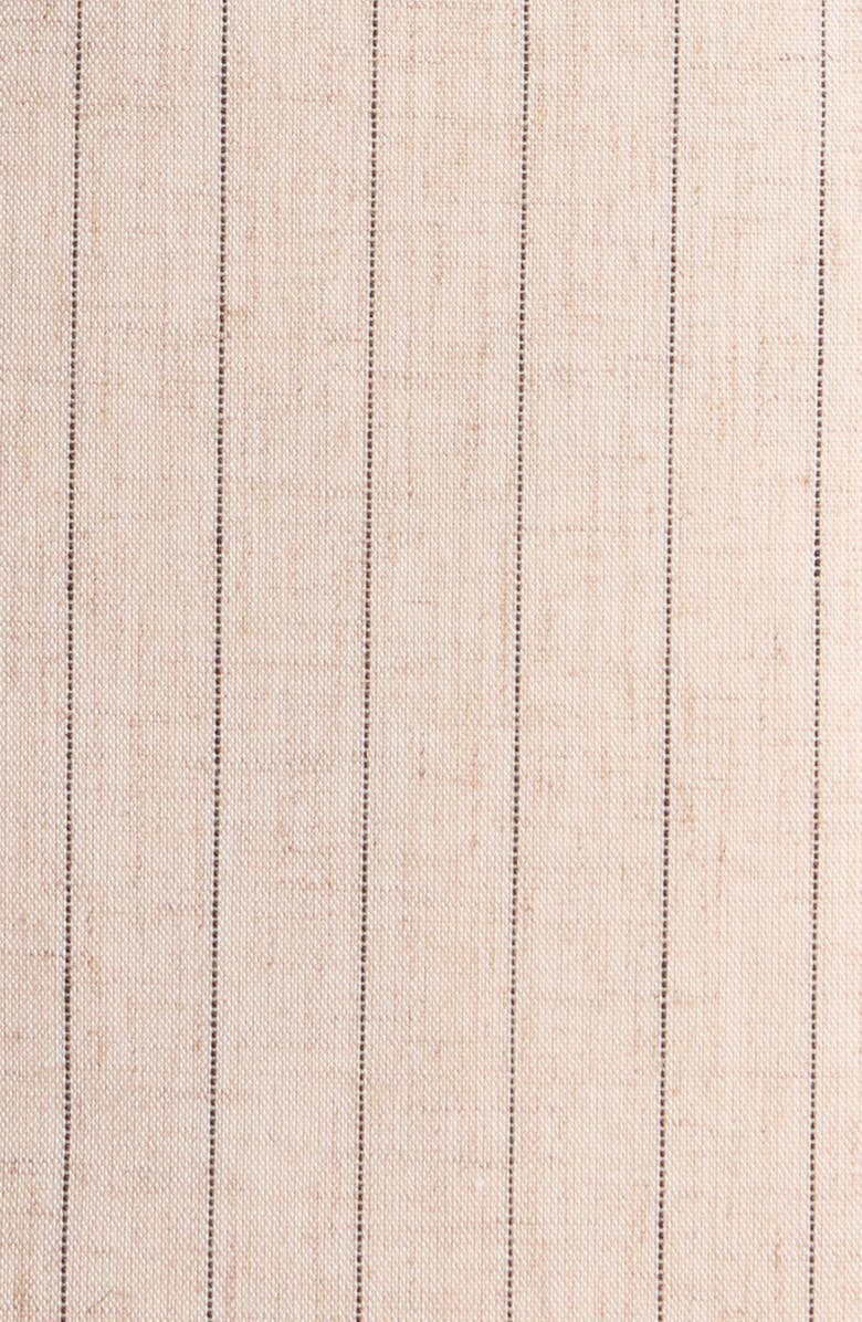 Tahari ASL Pinstripe Double Breasted Blazer, Alternate, color, Dune Espresso