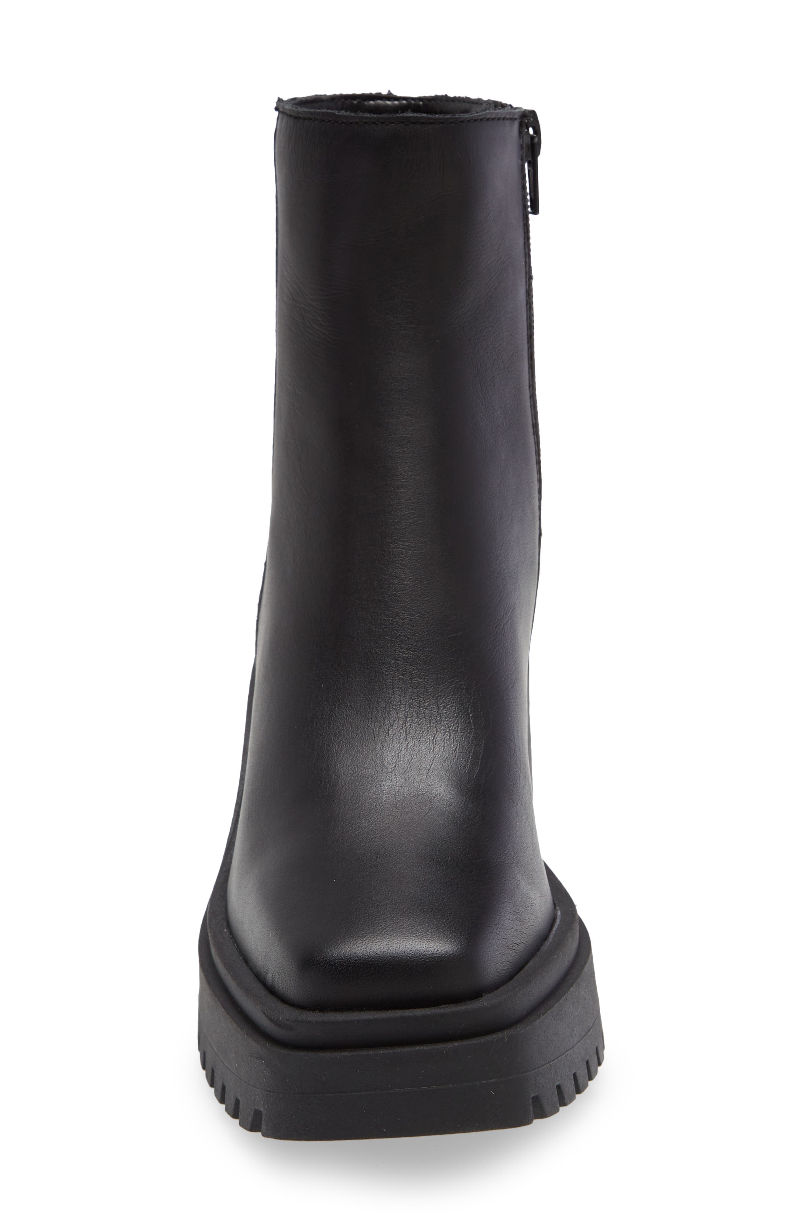 Fella Platform Bootie, Alternate, color, BLACK LEATHER