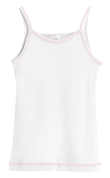 Girls Soft Cotton Camisole (Toddler, Little Kid, Big Kid)