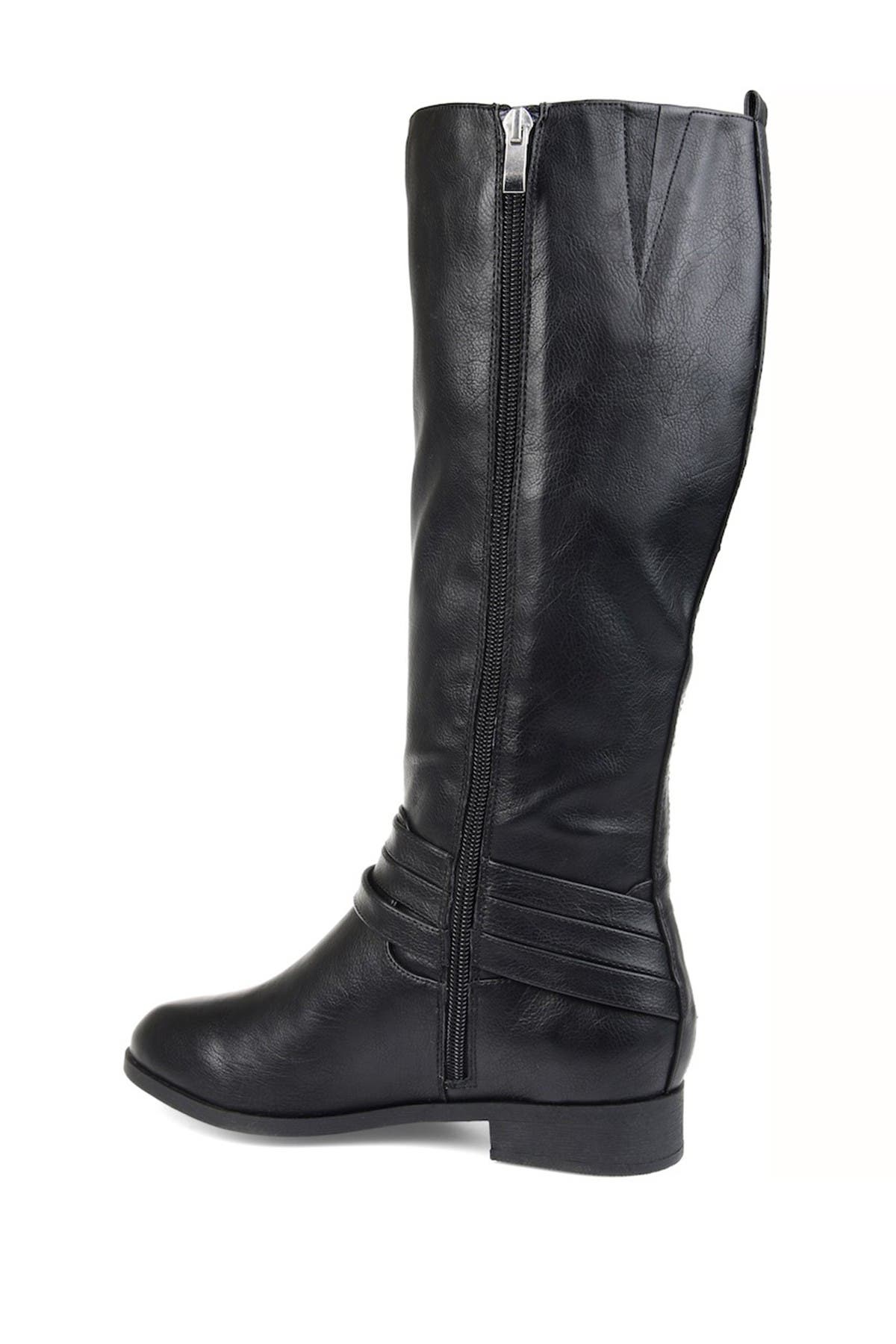 Journee Collection JOURNEE Ivie Tall Boot, Alternate, color, Black