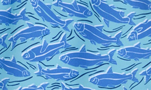 Vineyard Vines Kids' Chappy Swim Trunks In Blue
