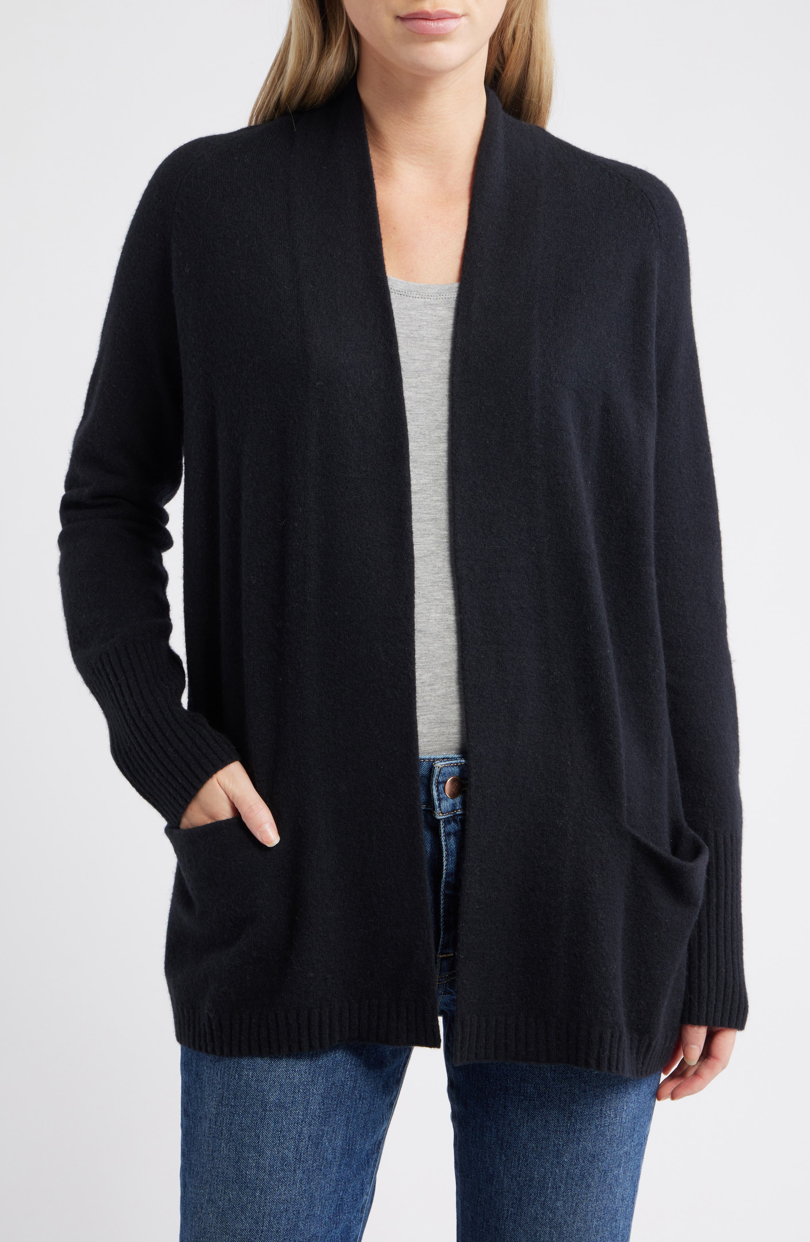 Open Front Cardigan