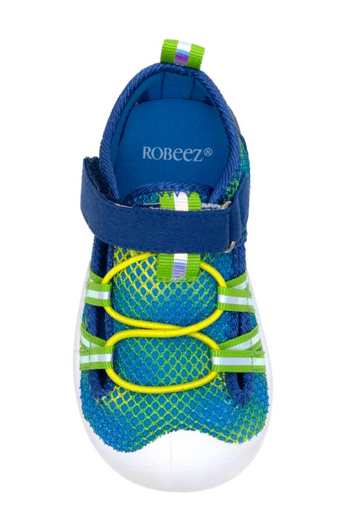 Robeez ® Kids' Ice Dye Mesh Shoe In Blue
