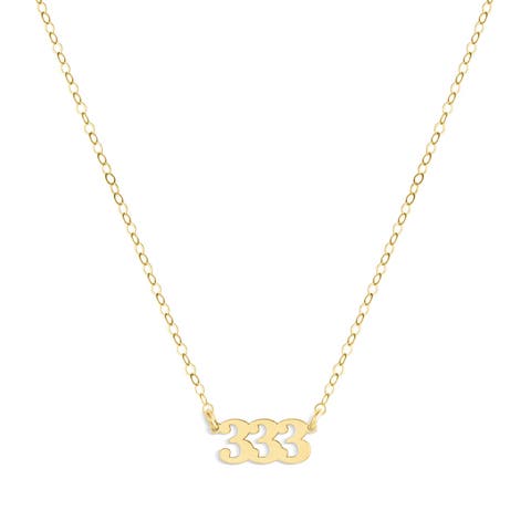 Angel Numbers Necklace