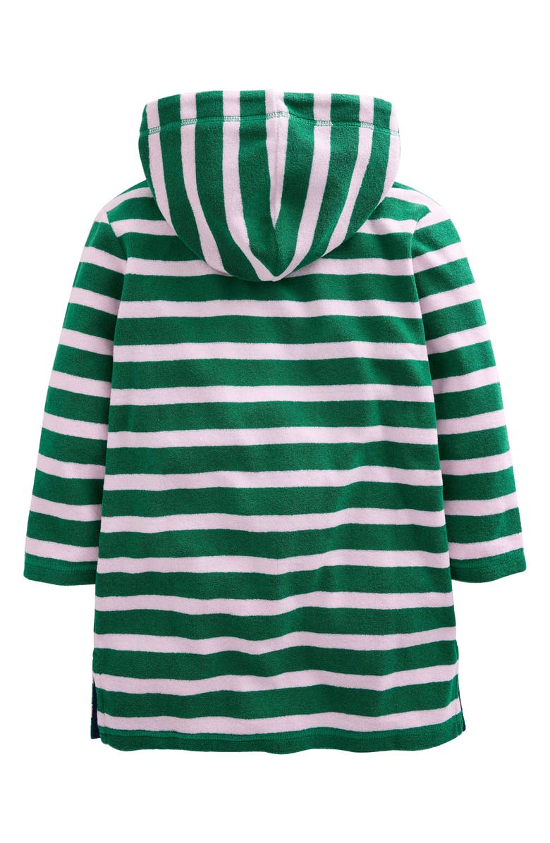 Mini Boden Kids' Stripe French Terry Cover-Up, Alternate, color, 