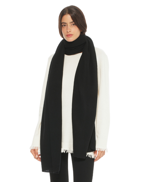 Essential Pure Cashmere Maxi Wide Scarf
