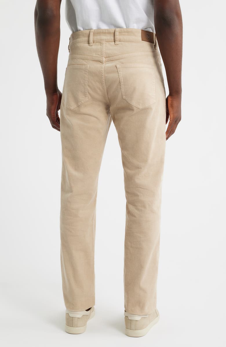 Peter Millar Superior Soft Corduroy 5-Pocket Pants, Alternate, color, Stone