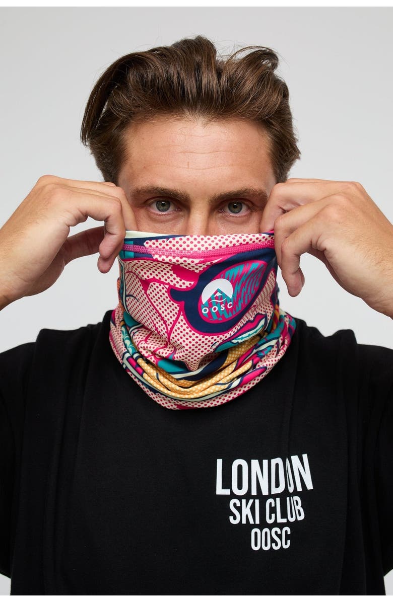 OOSC Neckwarmer - Comic Book Candy, Alternate, color, Comic Book Candy