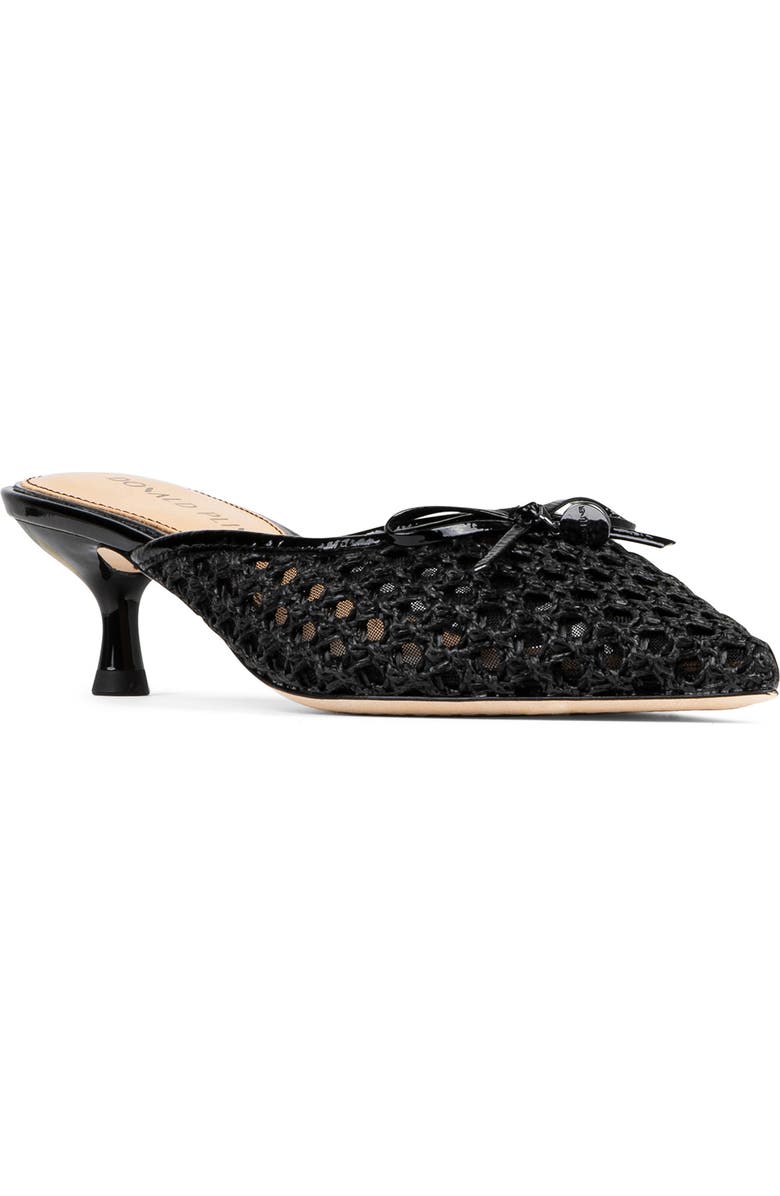 Donald Pliner Soel Woven Raffia Bow Mule, Main, color,