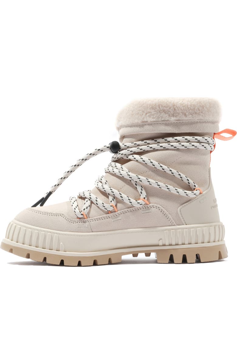 Palladium Pallashock Hiver Bootie, Alternate, color, Almond Milk