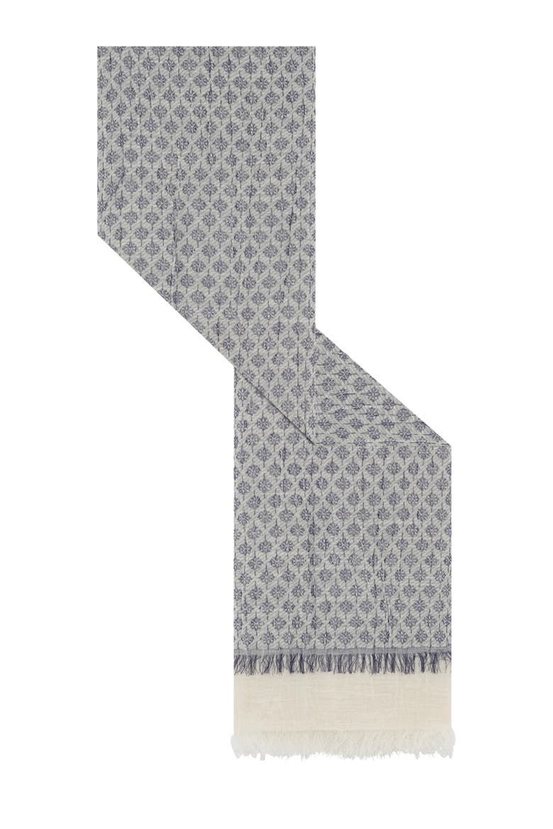 Doralia Crinkle Scarf, Alternate, color, Sky Blue