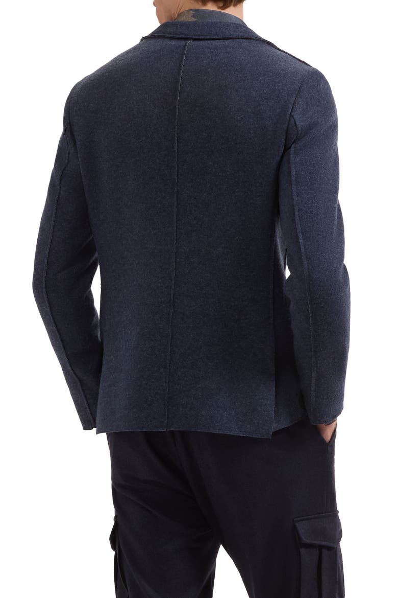 Wool Blend Blazer, Alternate, color, NIGHT BLUE