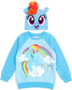 MY LITTLE PONY Rainbow Dash Cosplay Fleece 2-Piece Sweatshirt and Hat Set