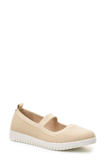 Taryn Rose Flexible Mary Jane Slip On Flat