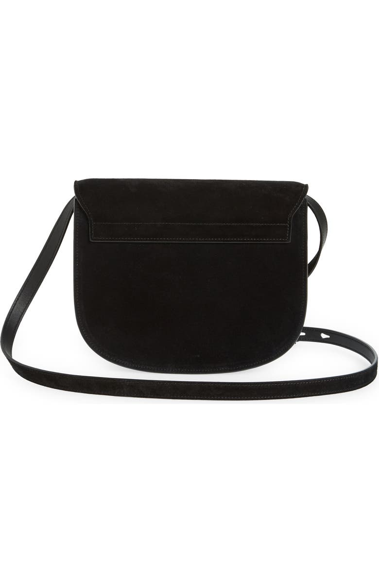 Saint Laurent Medium Kaia Suede Crossbody Bag, Alternate, color,