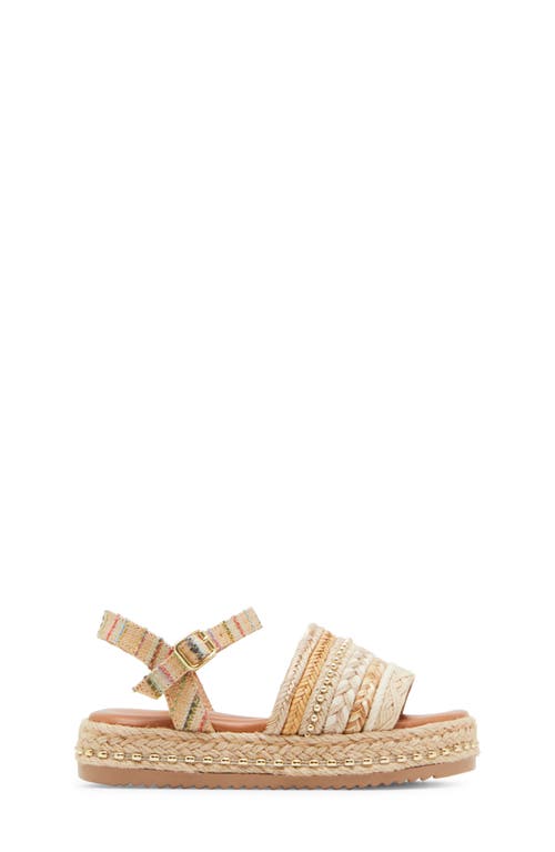 Steve Madden Girls' Jpath Sandals - Little Kid, Big Kid In Natural Multi