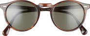 Oliver Peoples 50mm Gregory Peck Polarized Sunglasses