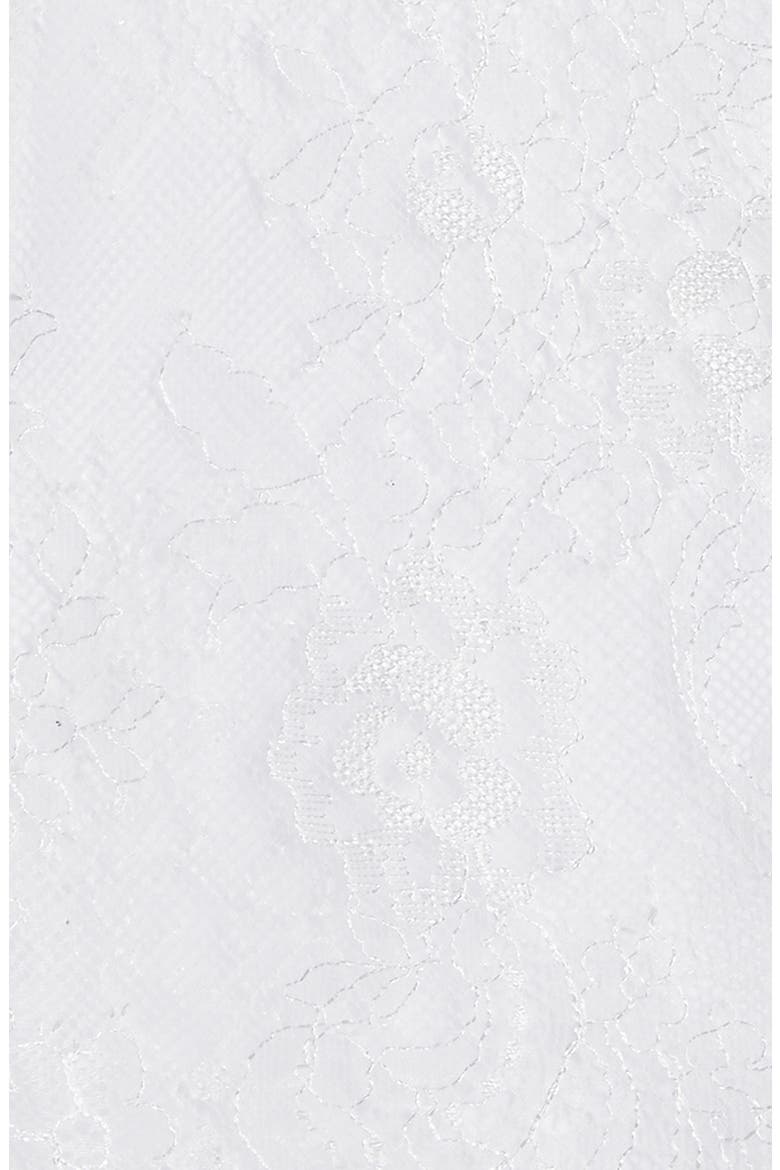 Emily Floral Lace Gloves, Alternate, color, WHITE