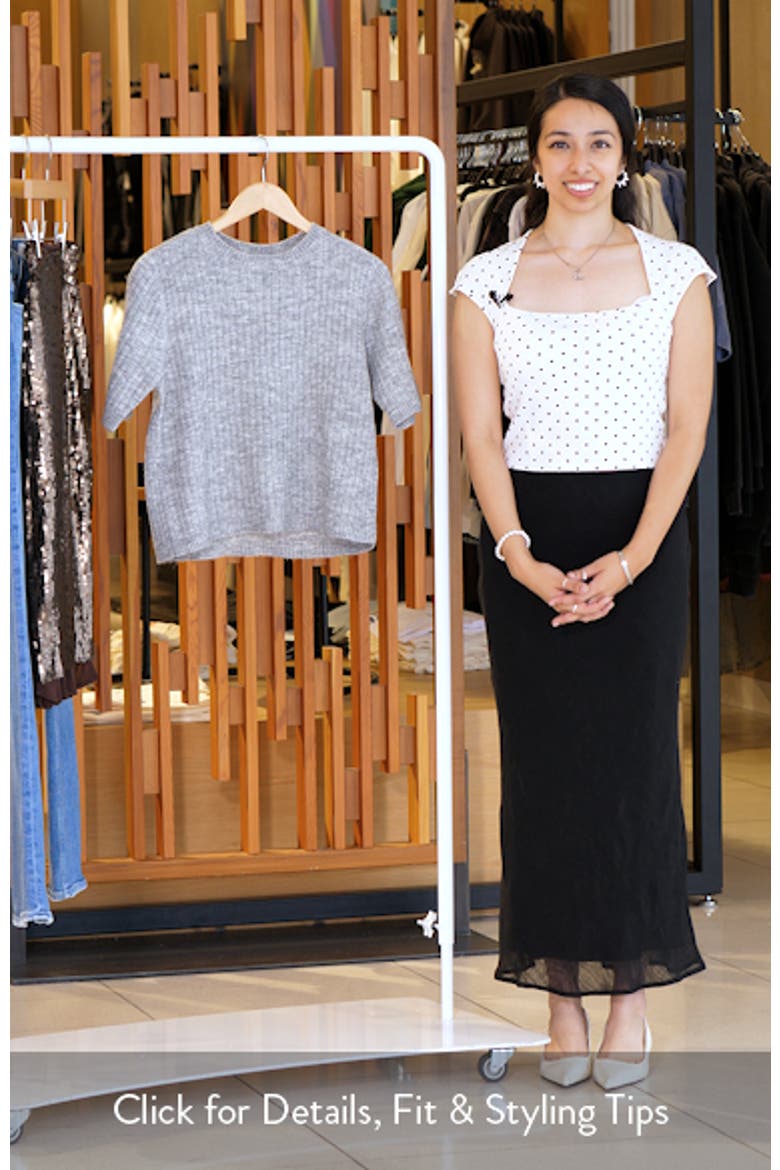 Sally Short Sleeve Sweater video