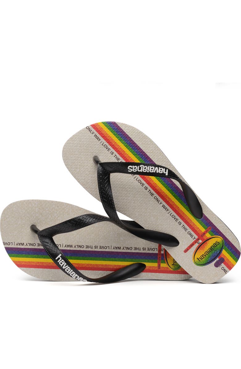 Havaianas Top Pride Rainbow Flip Flop, Alternate, color,