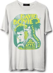 Junk Food David Bowie Santa Monica 72 Graphic T-Shirt