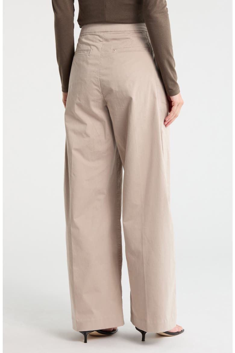 Kiera High Rise Wide Leg Pants, Alternate, color, SANDSTONE