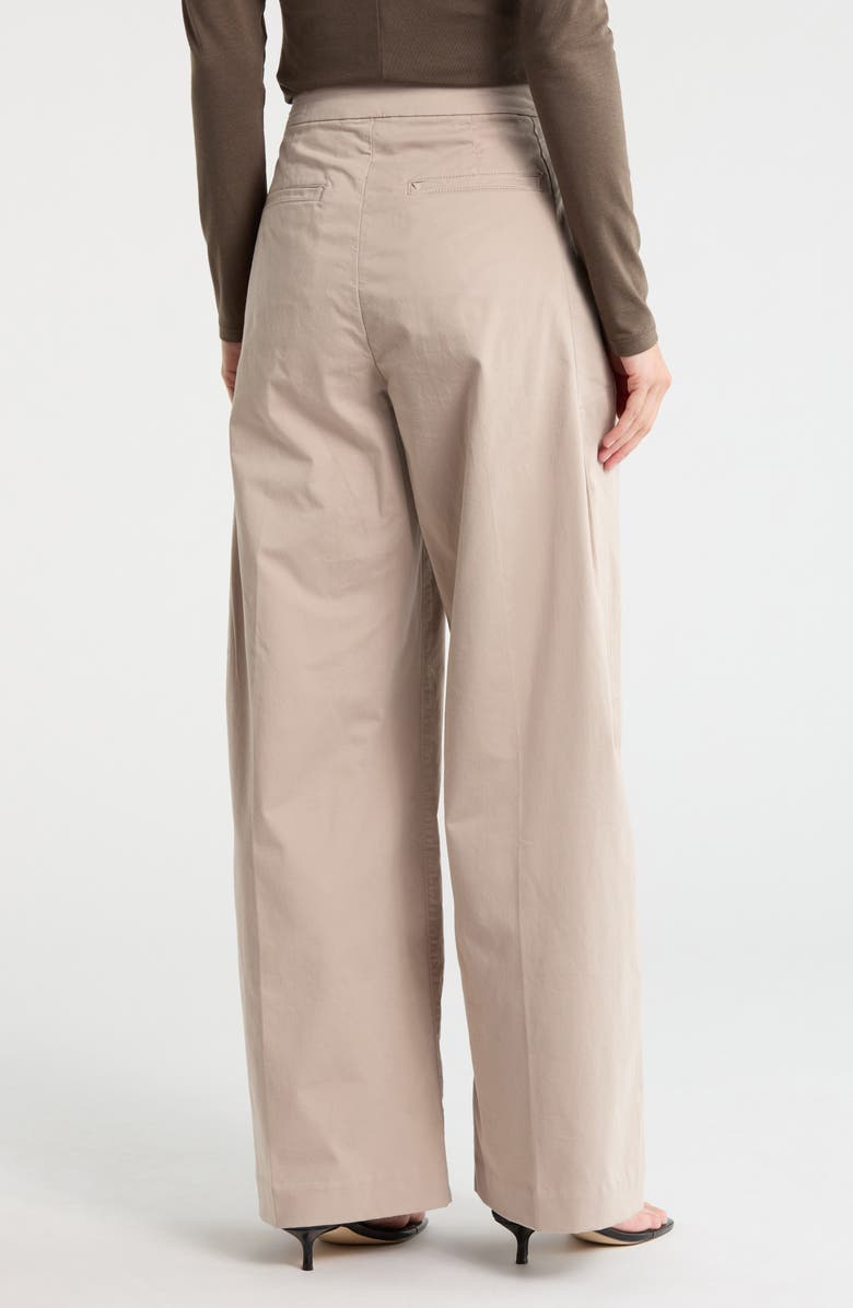 rag & bone Kiera High Rise Wide Leg Pants, Alternate, color, Sandstone