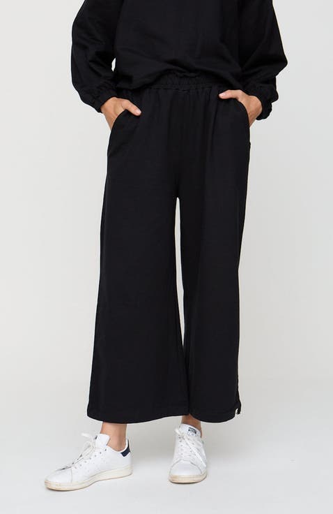 Organic Cotton Noor Wide Leg Trousers