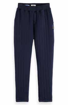 Scotch & Soda Kids' Quilted Contrast Pocket Sweatpants
