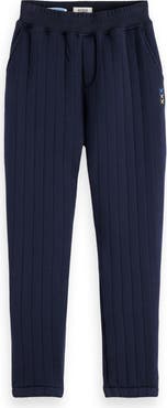 Scotch & Soda Kids' Quilted Contrast Pocket Sweatpants
