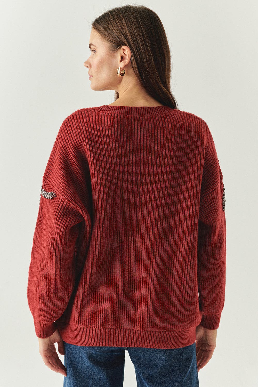 Grace Embroid Sweater - image 2