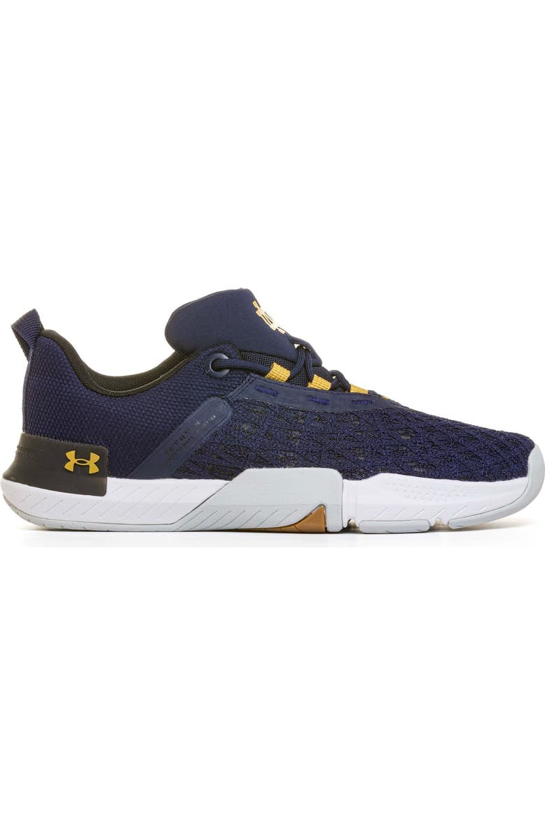 Under Armour Men's Under Armour Navy Notre Dame Fighting Irish TriBase Reign 5 Training Shoes, Main, color,