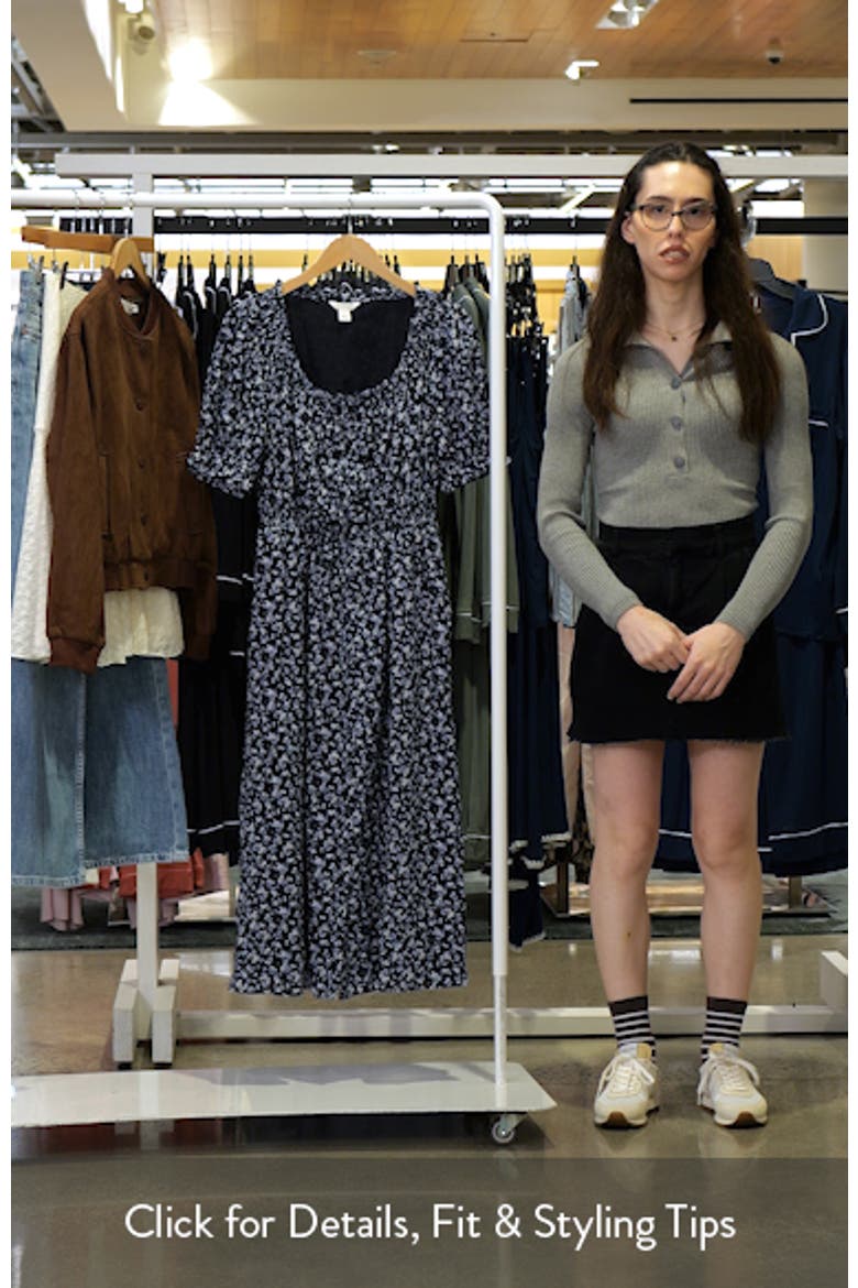 Smocked Midi Dress video