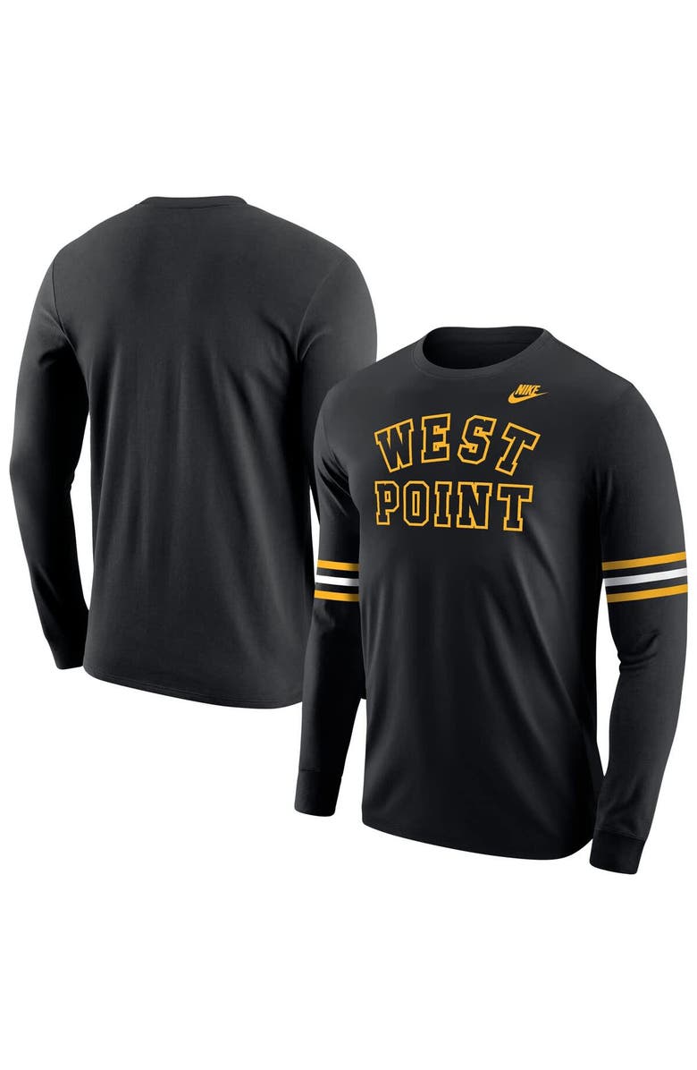 Nike Men's Nike Black Army Black Knights West Point Classic Collection Long Sleeve T-Shirt, Main, color, Black