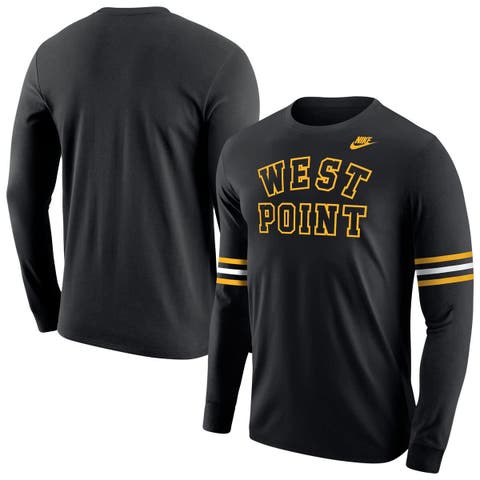 Men's Nike Black Army Black Knights West Point Classic Collection Long Sleeve T-Shirt