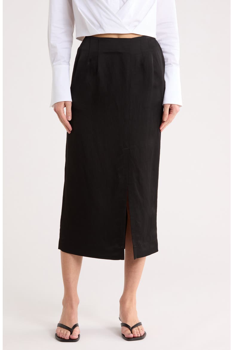 Ladylike Skirt, Main, color, BLACK