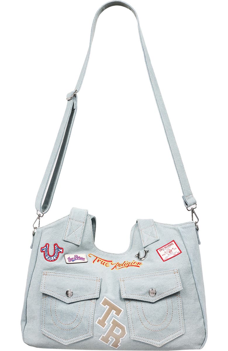 True Religion Agusto Patch Tote, Alternate, color,
