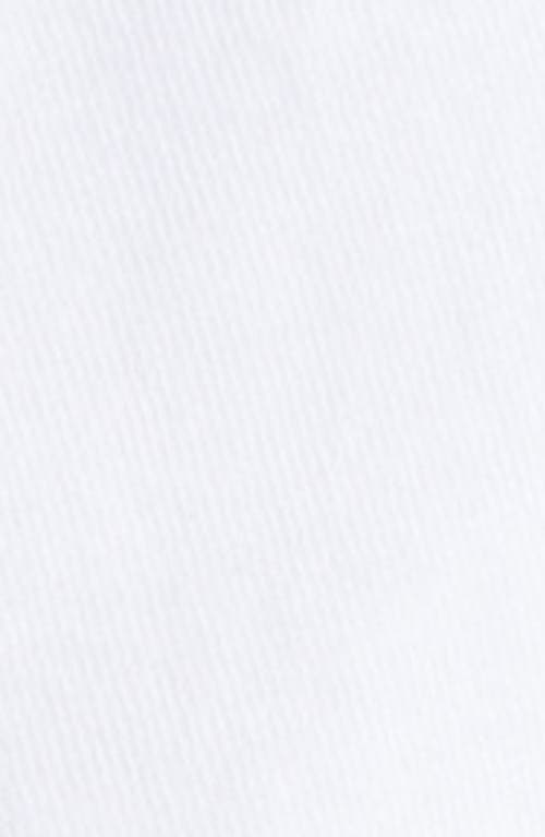 Casablanca T-shirt Girocollo Con Logo Sul Fronte In Cotone Bianca Uomo In White