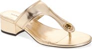 Marc Jacobs The Turnlock Heel T-Sandal