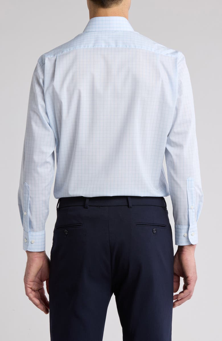 NORDSTROM RACK Check Cotton Blend Dress Shirt, Alternate, color,