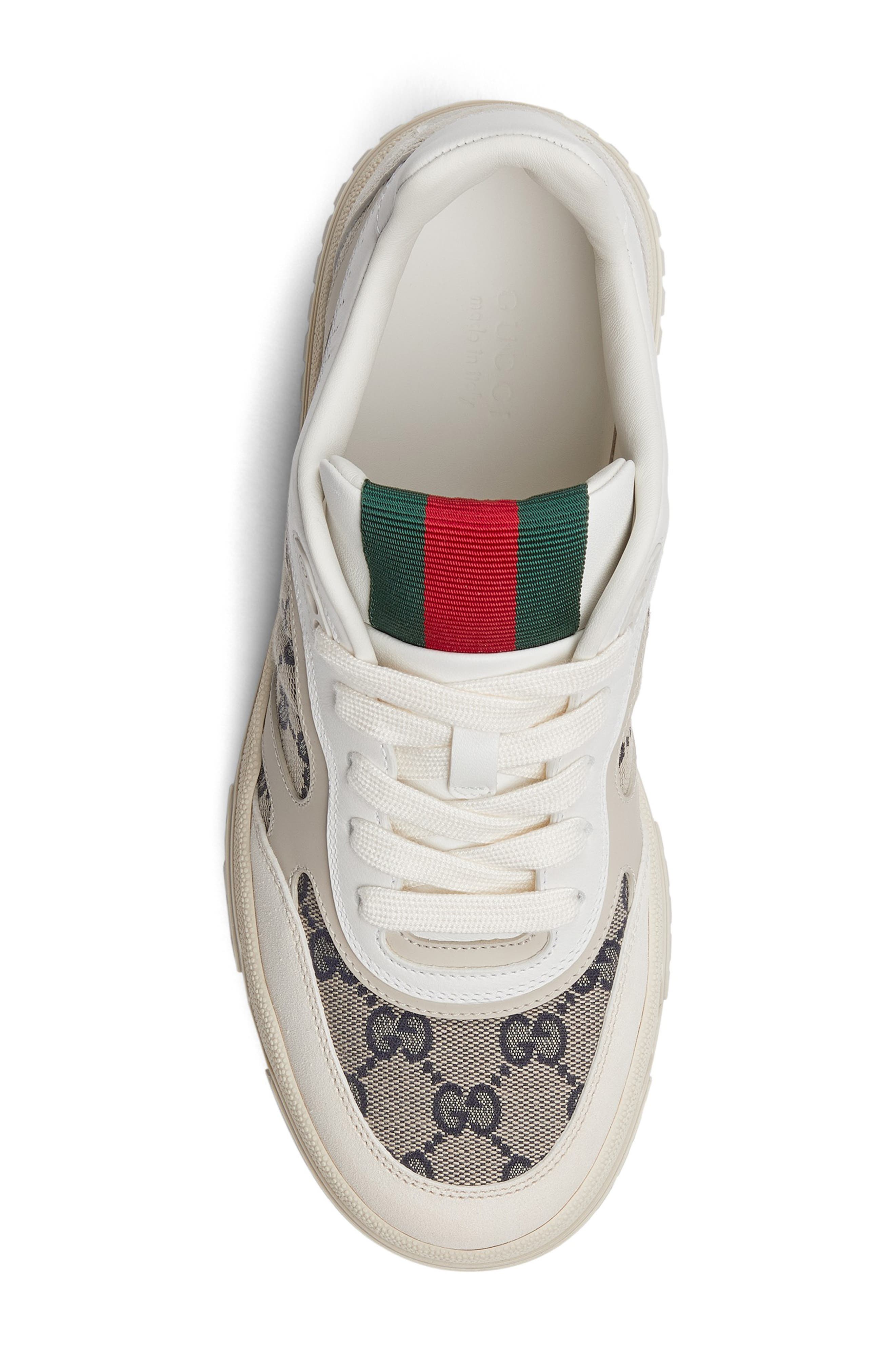 Re-Web Mixed Media Low Top Sneaker, Alternate, color, SAND