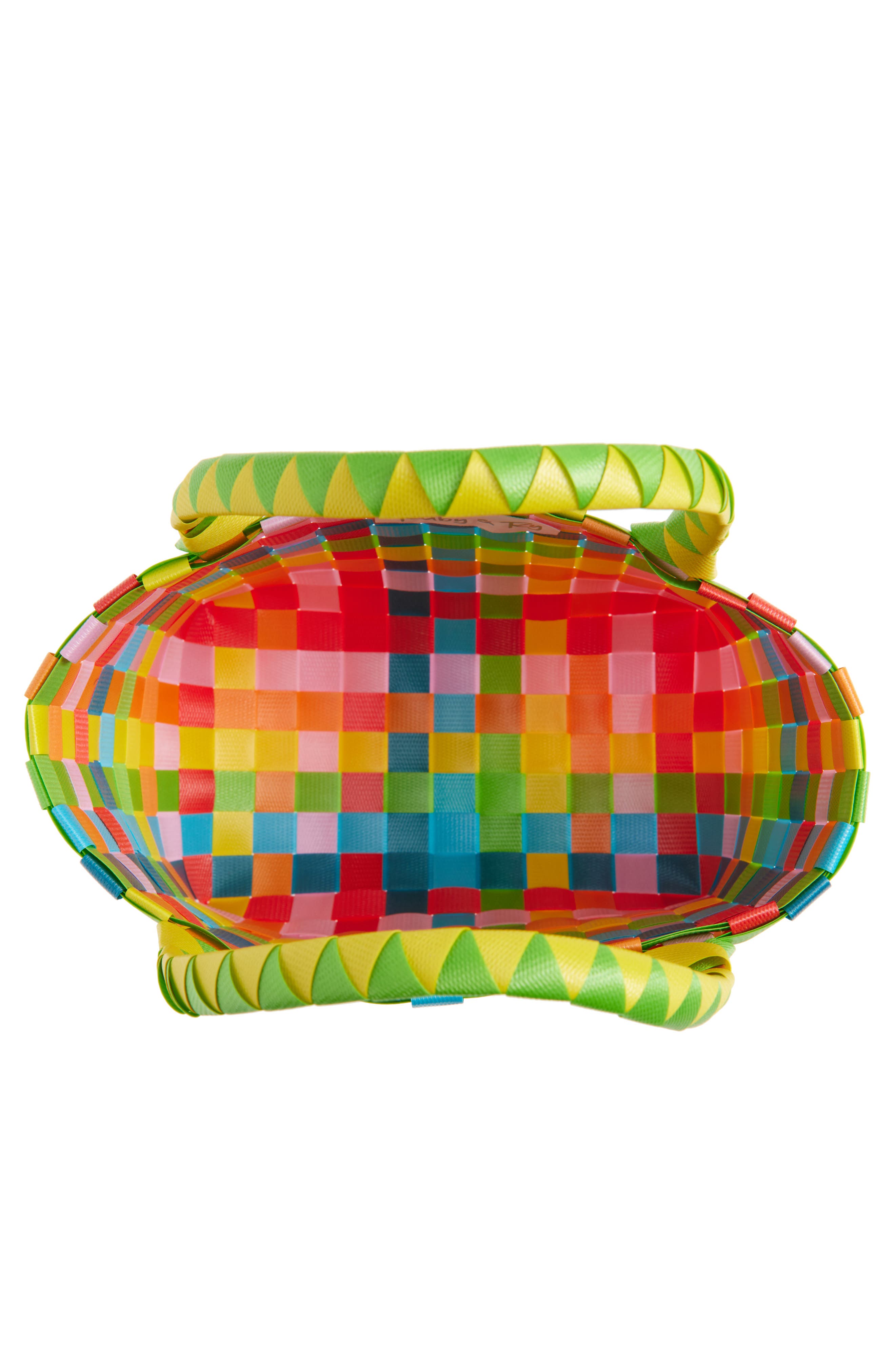 Ruby & Ry Kids' Rainbow Straw Bag, Alternate, color, Green Multi